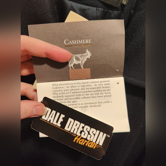 NWT 100% Cashmere - Dale Dressin for  Harlan, Nordstrom sz 12 - Picture 11 of 15